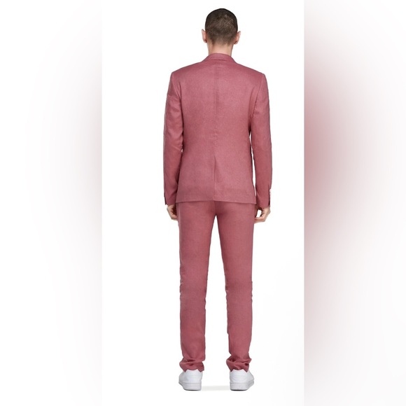 Elegant Men's Rose Suit Set - Picture 7 of 12